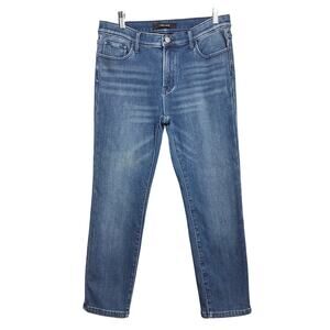 J Brand Fleece Lined jeans size 30 mid-rise stretchy medium blue jegging warm